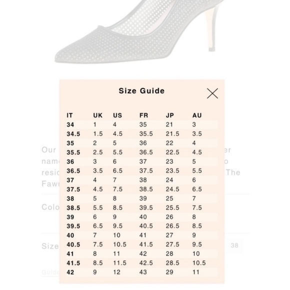 SJP by Sarah Jessica Parker Fishnet Fawn Pumps Shimmer Mesh Pointy Toe Heel 39.5 - Picture 14 of 14